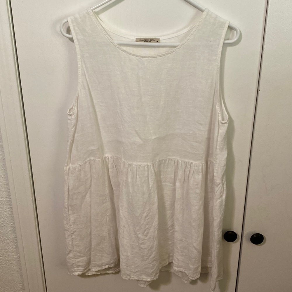 Francesca Bettini Linen Top